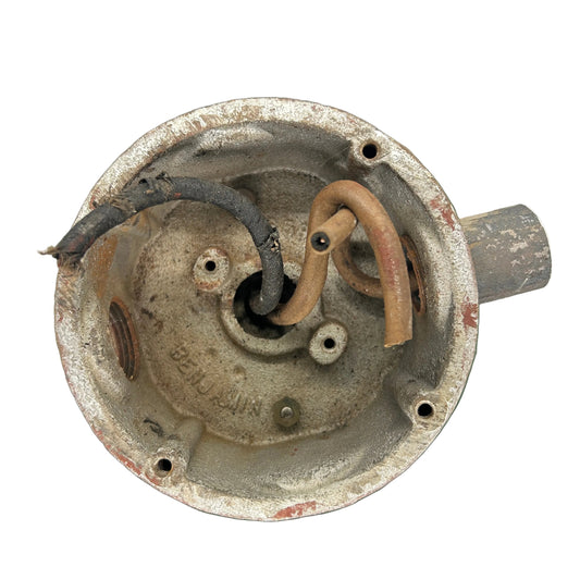 12” Benjamin Green Metel Porcelain Industrial Light