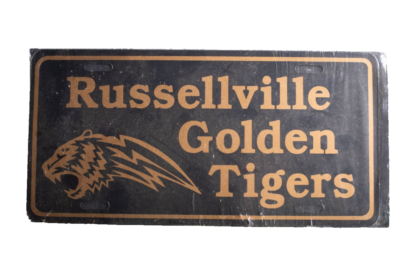 Russellville Golden Tigers License Plate
