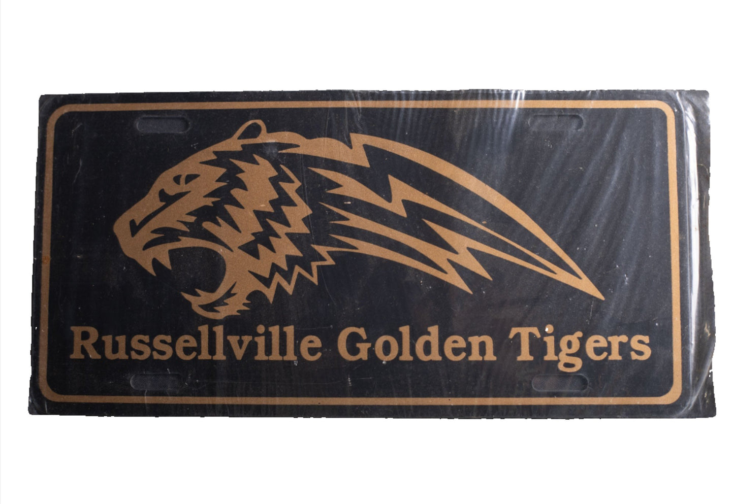 Russellville Golden Tigers License Plate
