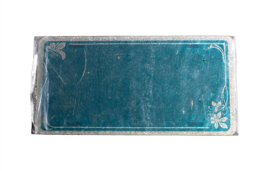 Colorful Border Glitter Novelty License Plate