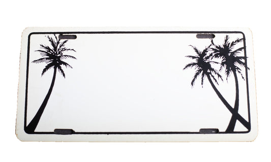 Palm Tree License Plates