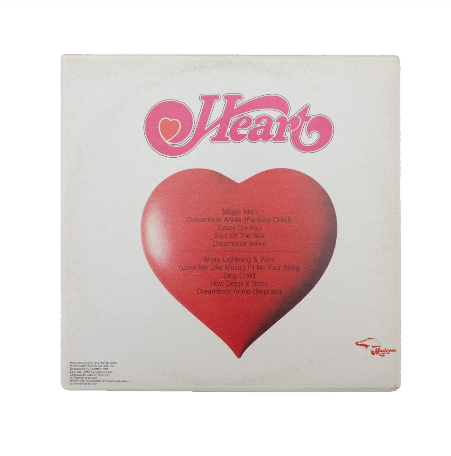 LP Record Hearts - Dreamboat Annie