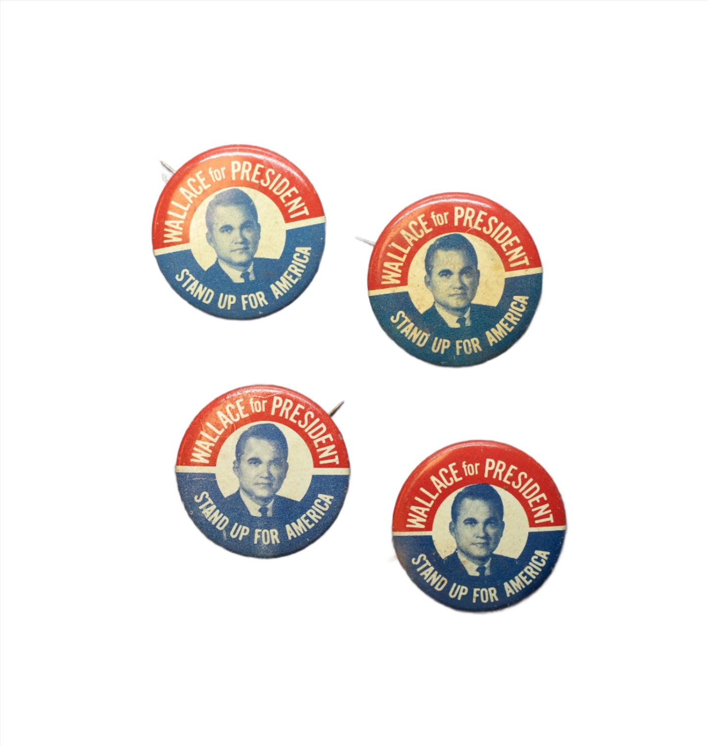 Vintage Wallace for President buttons / Medium sized