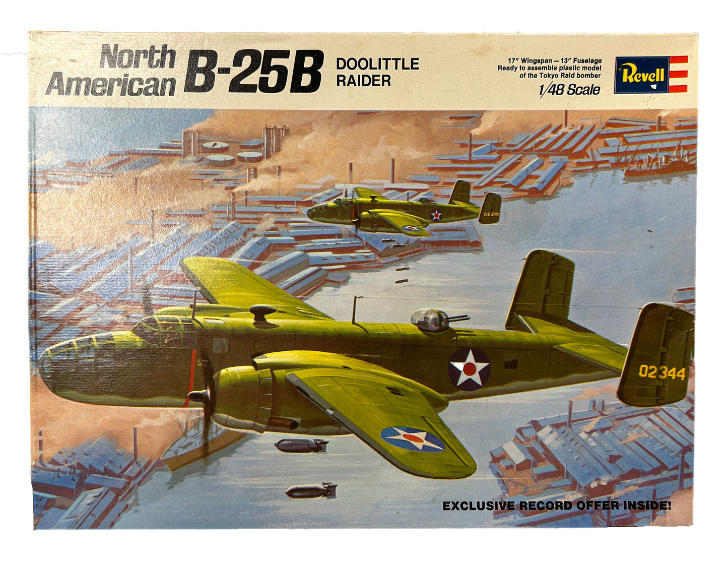 Revell North American B-25B Dolittle Raider 1/48 scale model kit