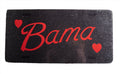 Glitter Bama License Plate