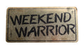 Weekend Warriors Novelty License Plate