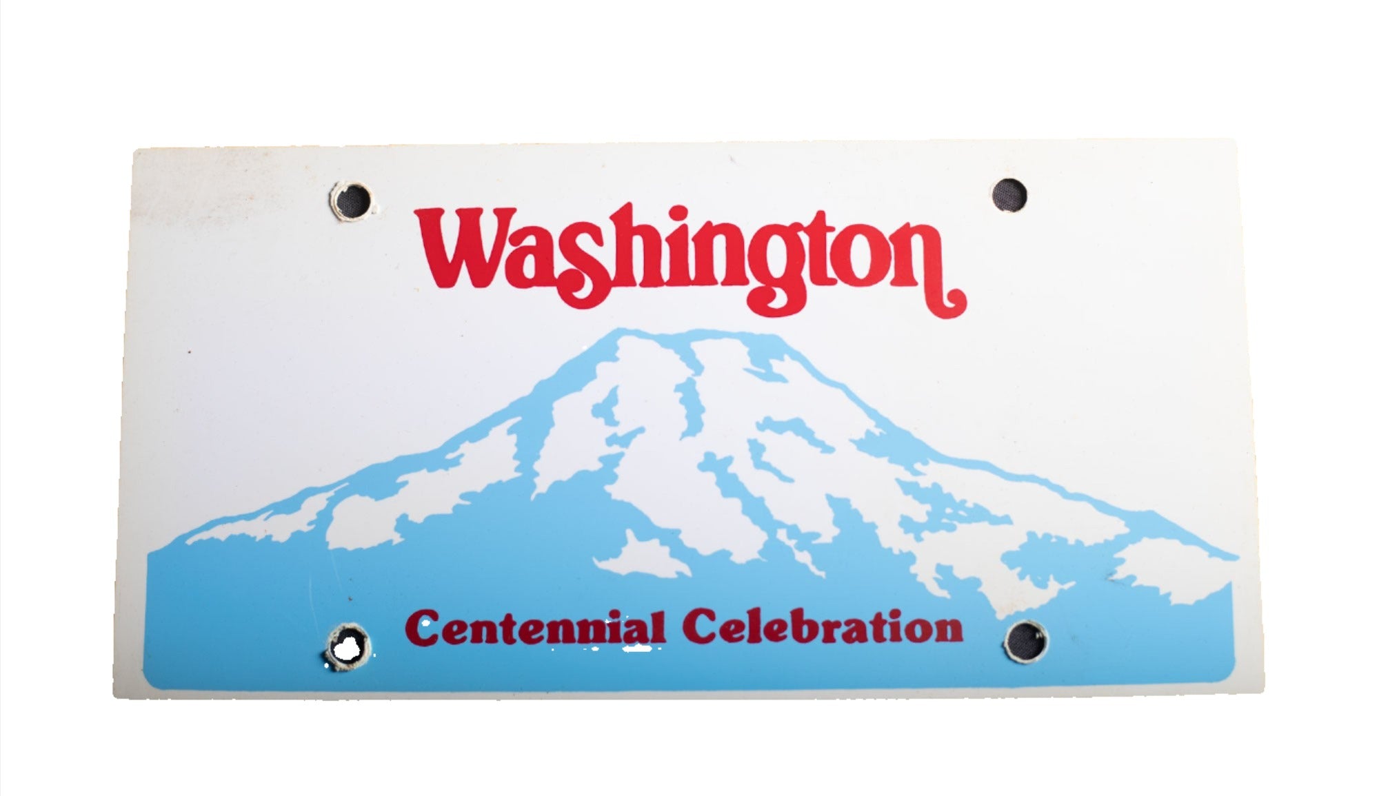 Plastic State Novelty License Plates
