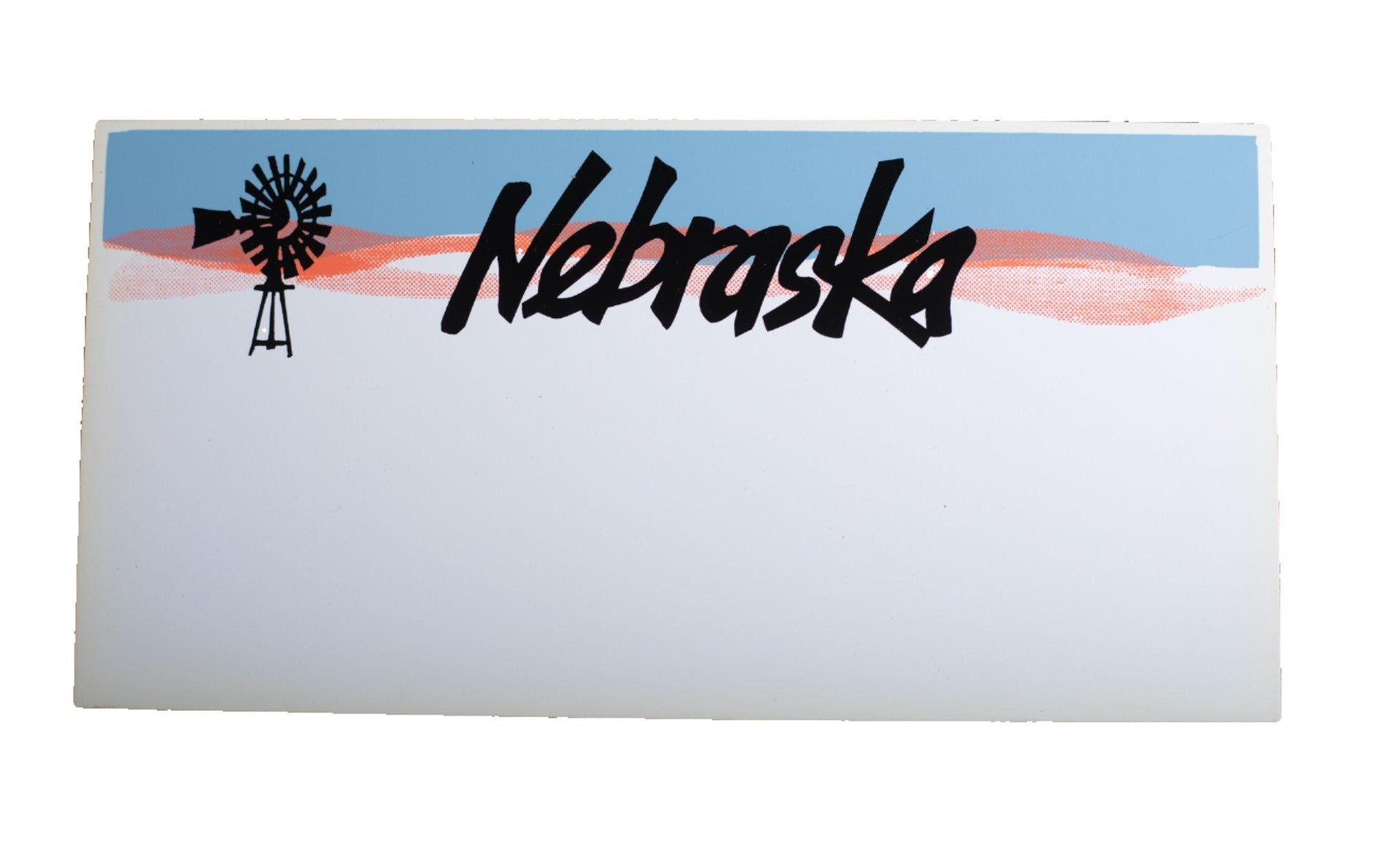 Plastic State Novelty License Plates