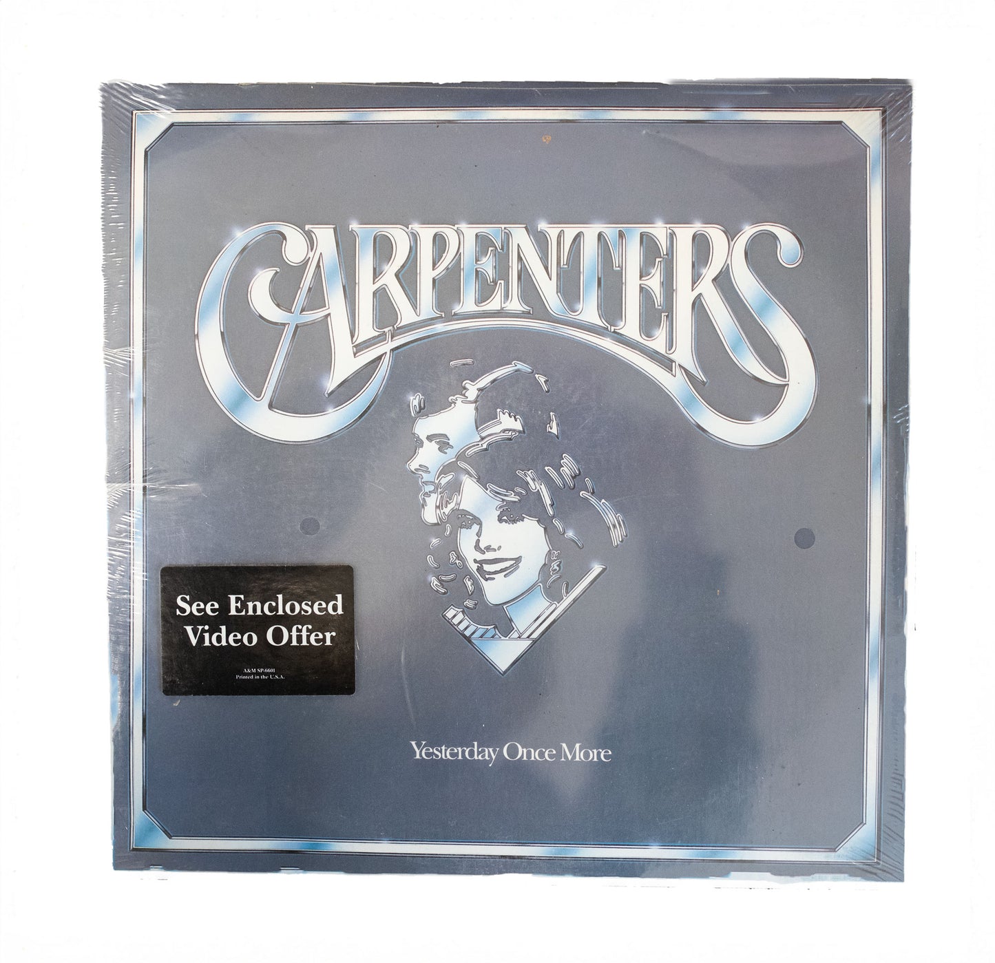 LP Record The Carpenters - Yesterday Once Again