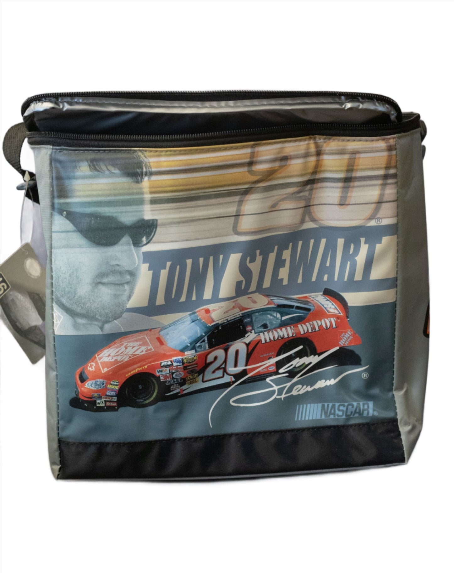 NASCAR Lunch Box Insulated Cooler Racing #20 Tony Stewart