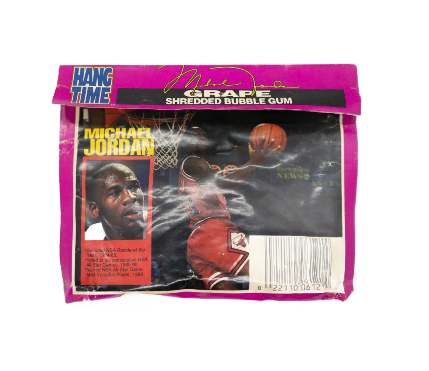 1991 Michael Jordon Grape Shredded Bubble Gum