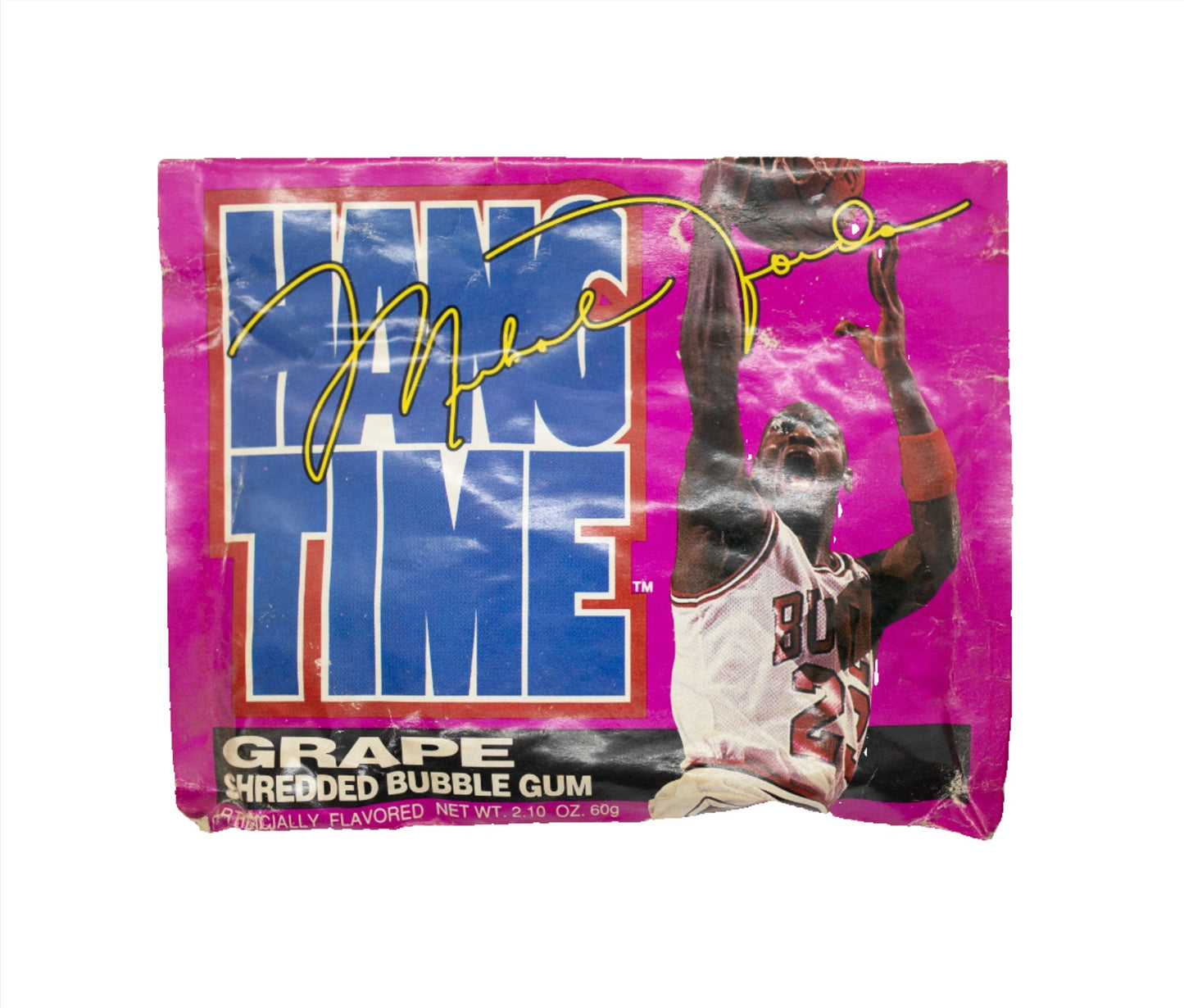 1991 Michael Jordon Grape Shredded Bubble Gum