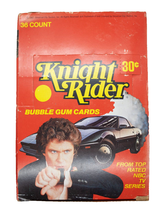 knight rider bubble gum cards