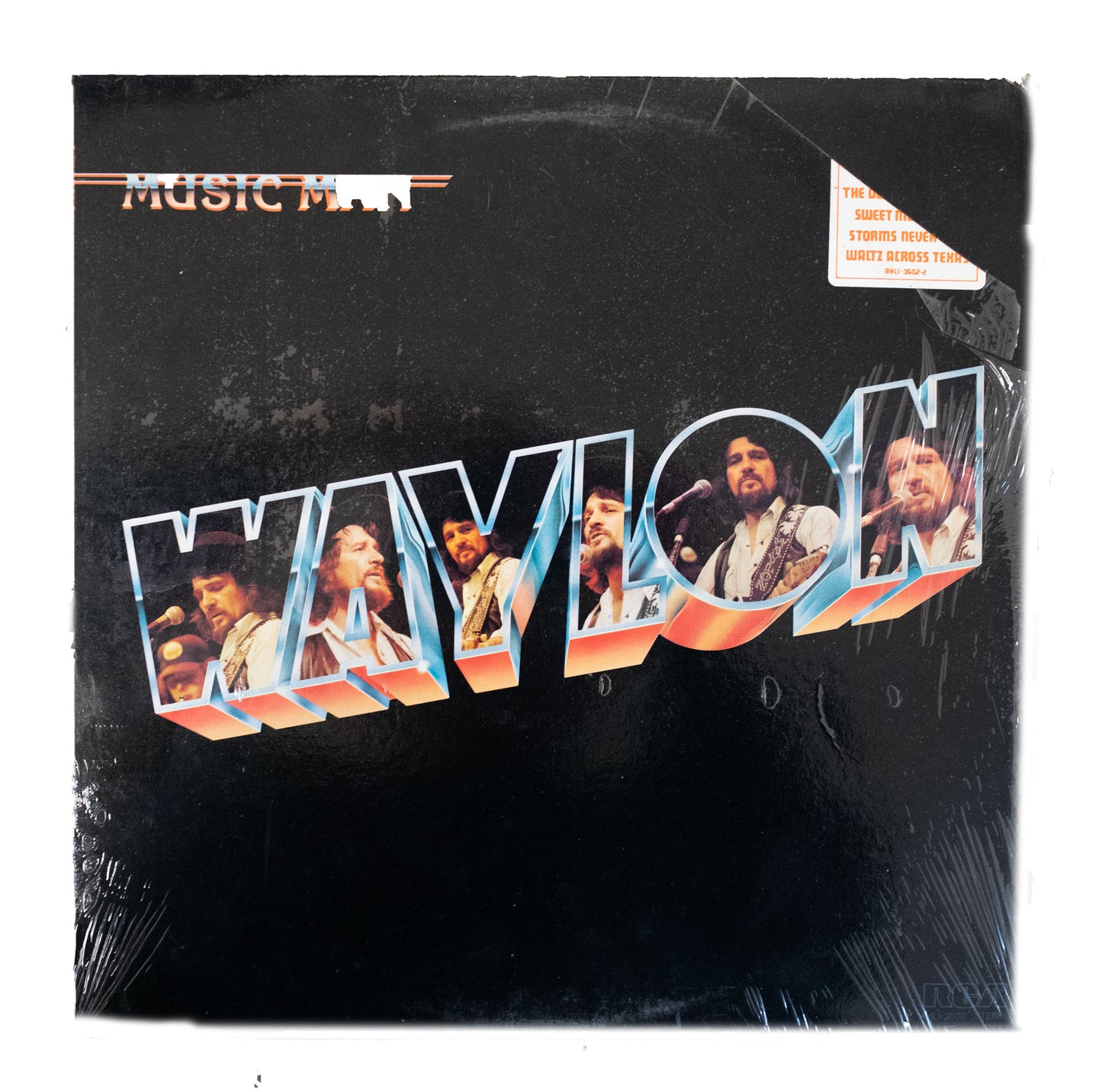 LP Record Waylon Jennings - Music Man