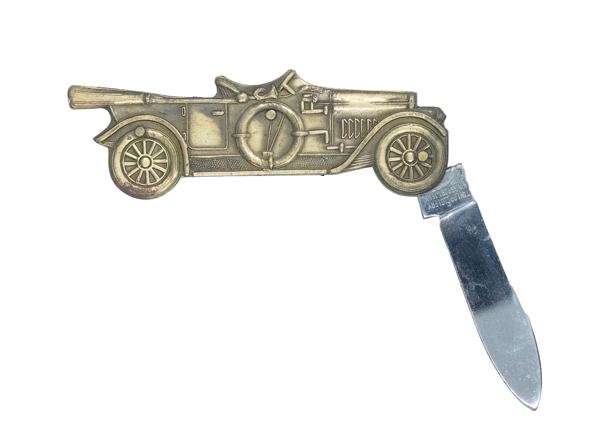 Vintage car pocket knife / Taylor Cutlery