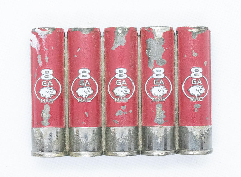 2008 Halo 8 ga mag hippo shotgun shell belt buckle RockWood Relics