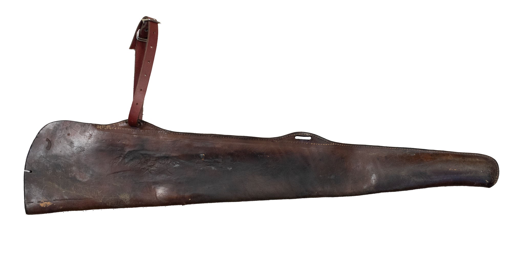 Antique Leather Gun Case
