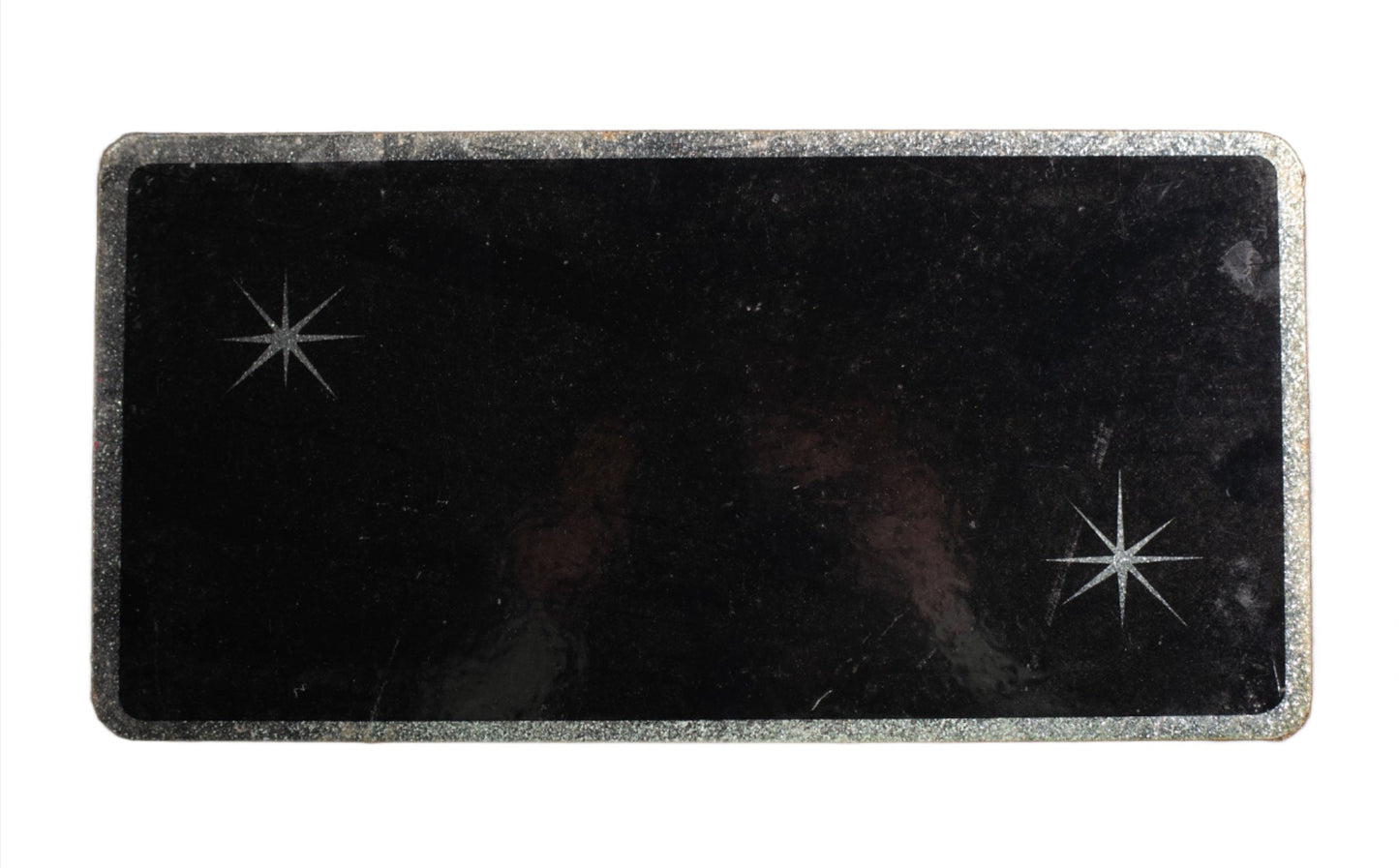 Glitter Star Novelty License Plate