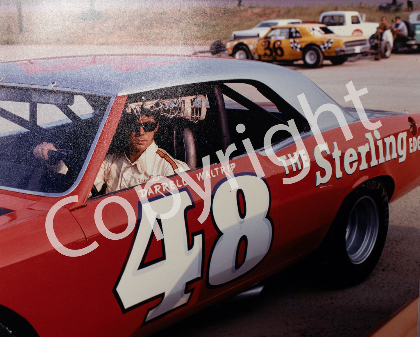 Darrell Waltrip Nascar Photo Print