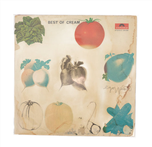 LP Record Best of Cream - Eggplant