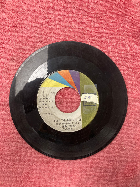 45 double sided record Jimmy Cross "I want my baby back" and "Play the other side"