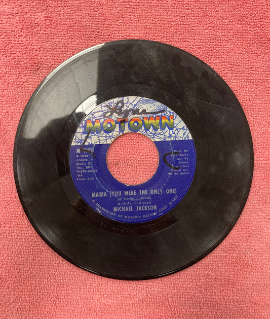 45 double sided record Michael Jackson "Got to be there" and "Maria (You were the only one)"