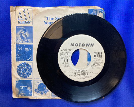 45 double sided The Jackson 5 record "I am love" part 1 & 2