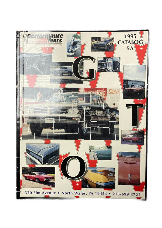 Performance Years Pontiac 1995 catalog 5A