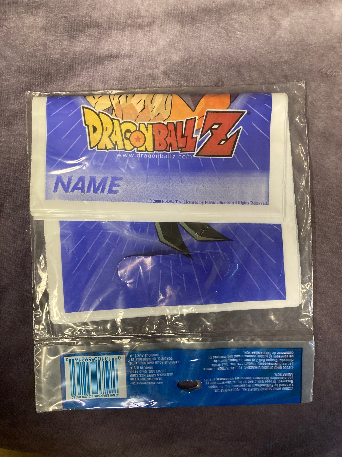 Dragonball Z Birthday Giftbags