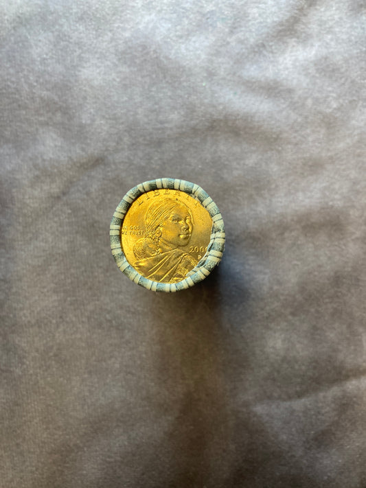 2000-P Sacagawea Dollar UNC Roll of 25