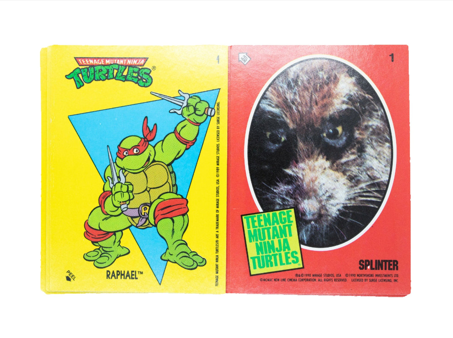 TOPPS Teenage Mutant Ninja Turtles 1990 Full Set