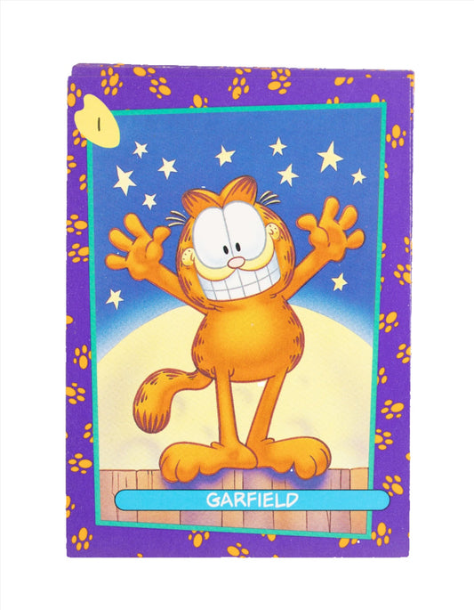 Garfield 1992 Cards with 2 holographic plus tattoos