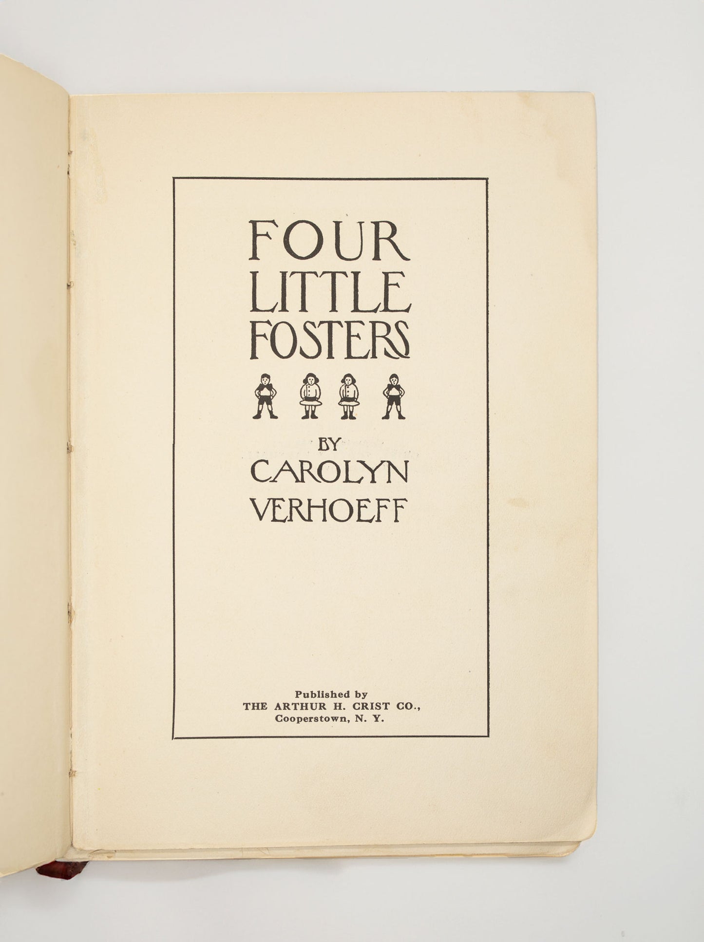 Four Little Fosters by Carolyn Verhoeff 1908