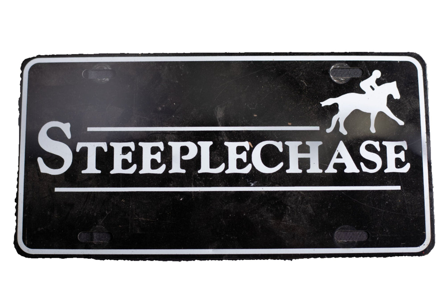 Steeplechase Novelty License Plate