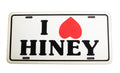 i heart hiney novelty license plate