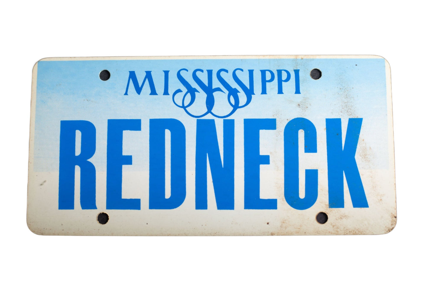 Mississippi Redneck Novelty License Plate