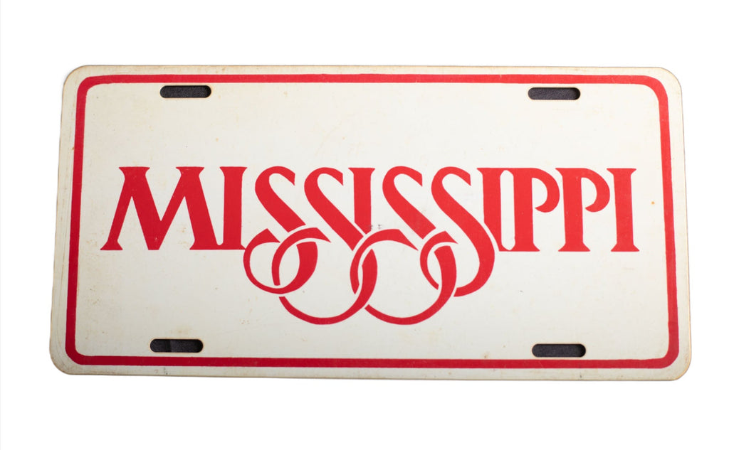 Plastic State Novelty License Plates