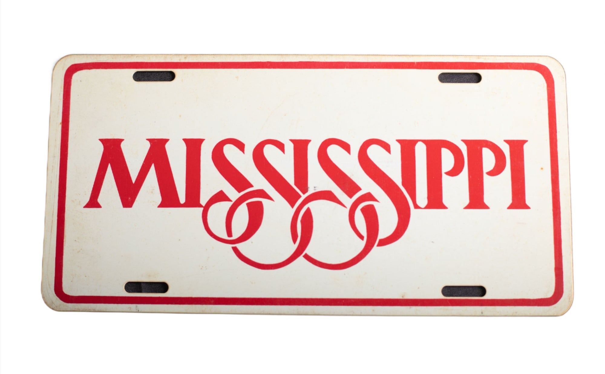 Plastic State Novelty License Plates