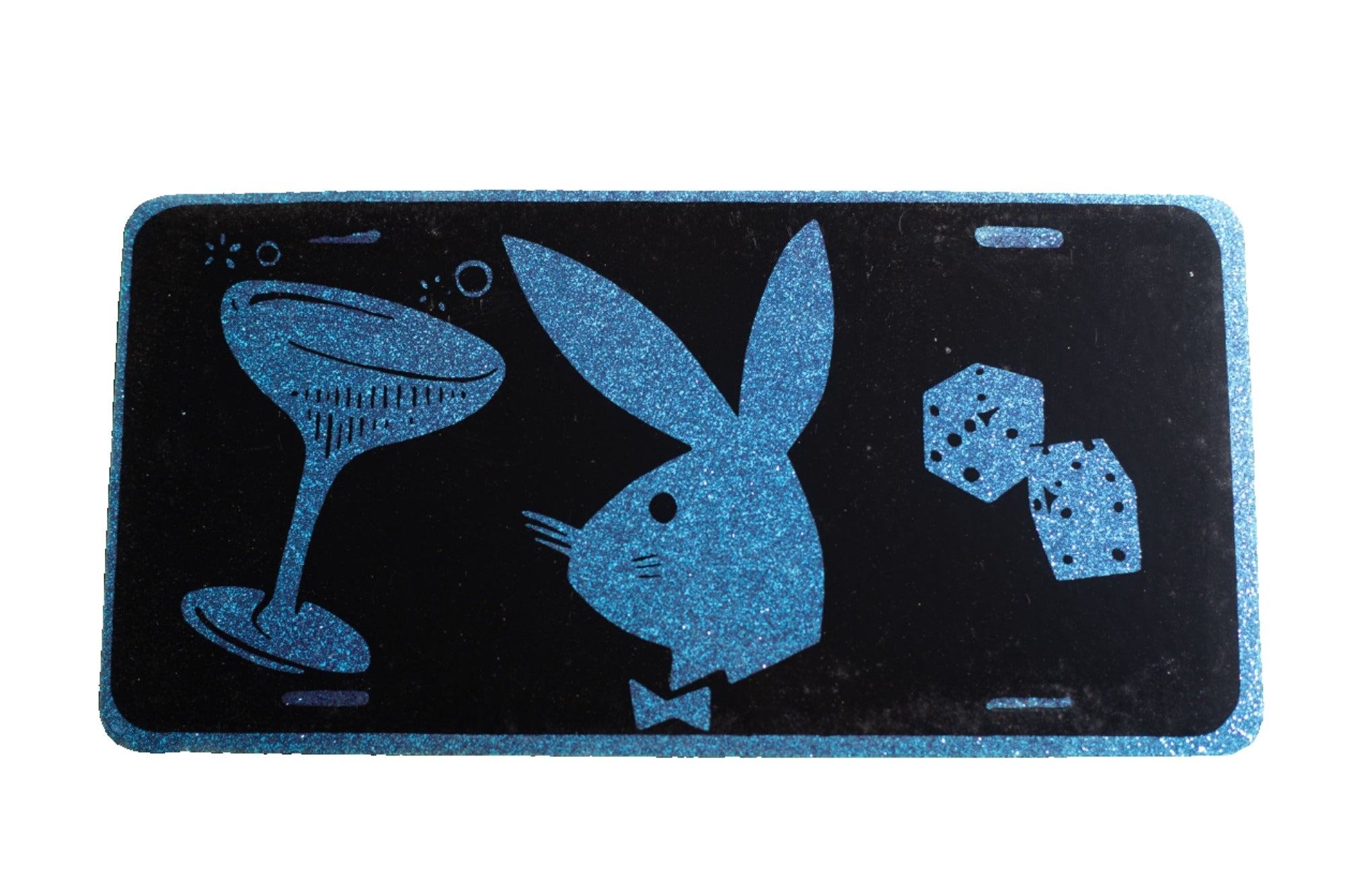Playboy Bunny Novelty License Plates