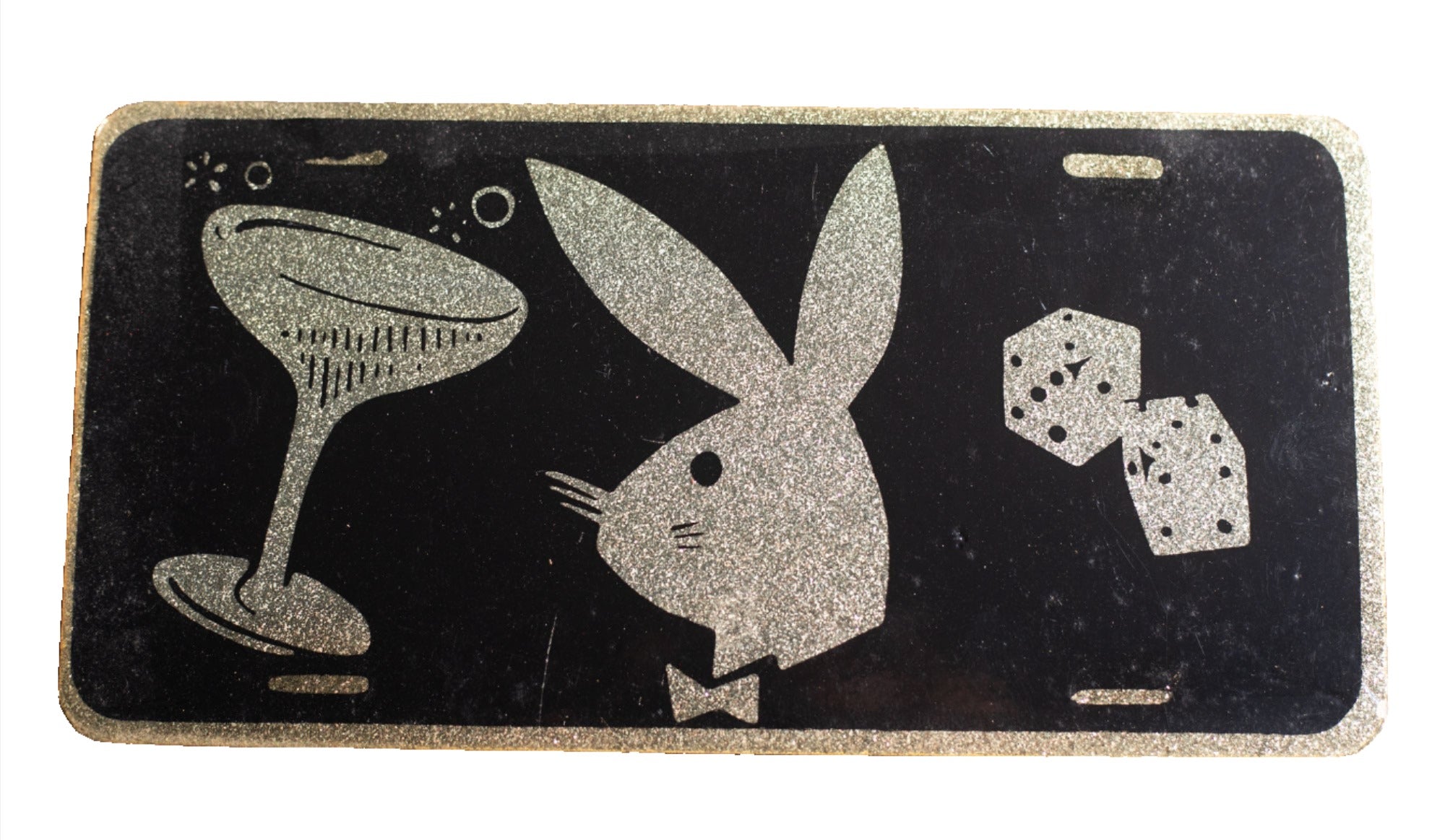 Playboy Bunny Novelty License Plates
