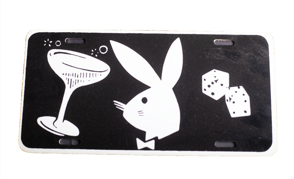 Playboy Bunny Novelty License Plates