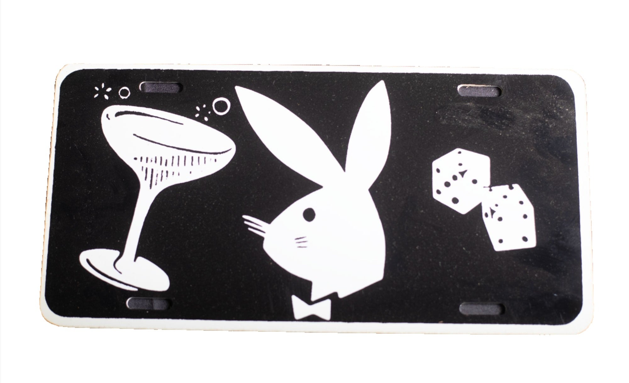 Playboy Bunny Novelty License Plates