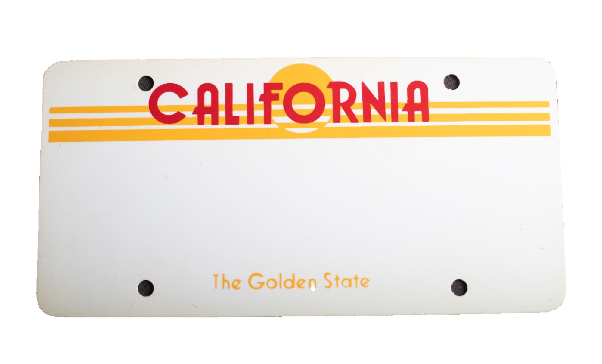 Plastic State Novelty License Plates
