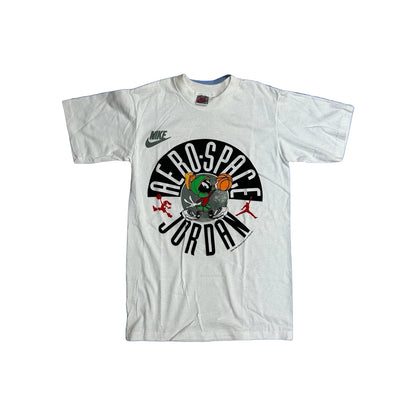 Vintage Aerospace Jordan Shirt Nike Looney Tunes Marvin Martian Gray Tag 1993