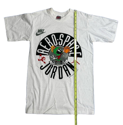 Vintage Aerospace Jordan Shirt Nike Looney Tunes Marvin Martian Gray Tag 1993